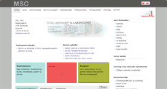 Desktop Screenshot of msconsult.dk